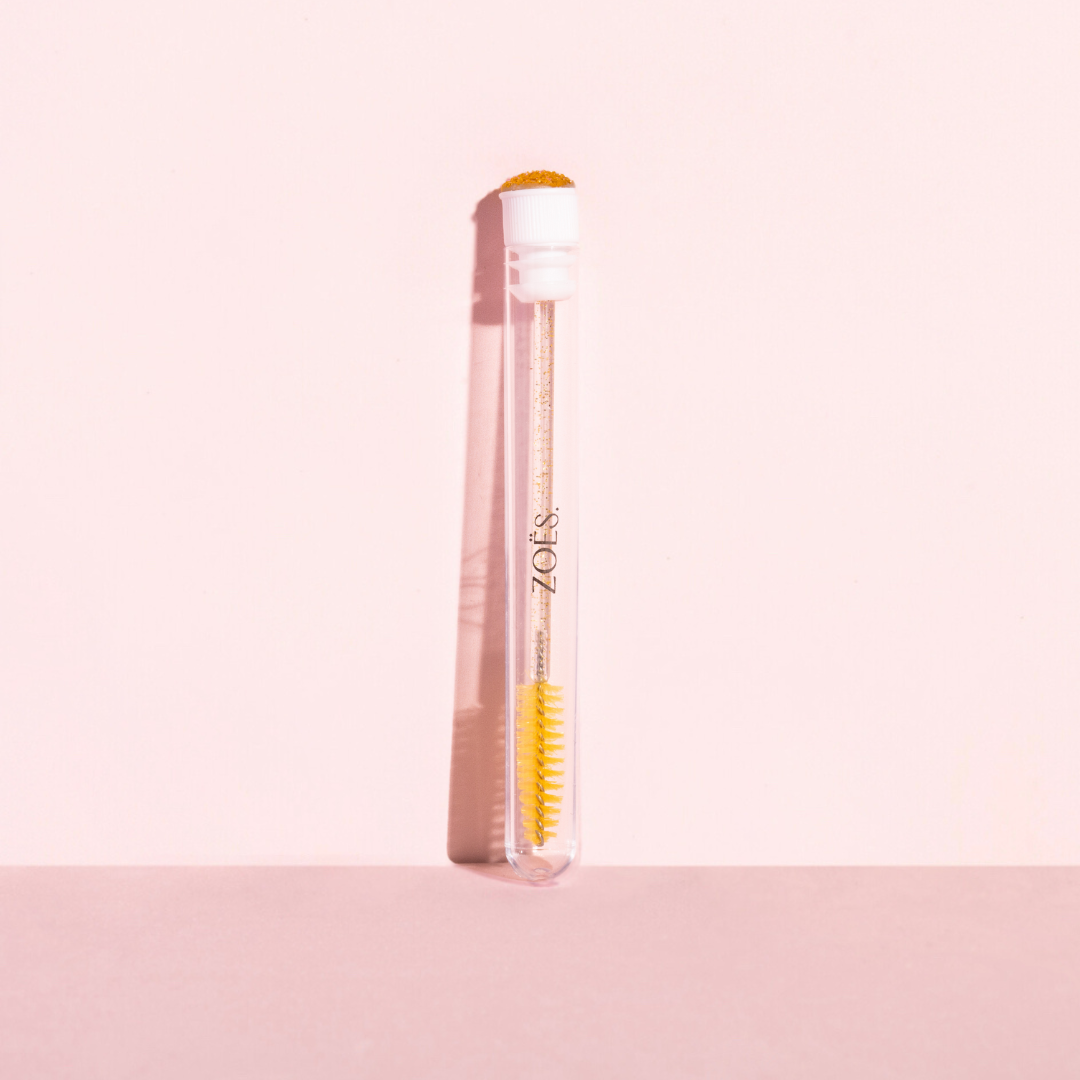 Brow spoolie 2 pieces - yellow